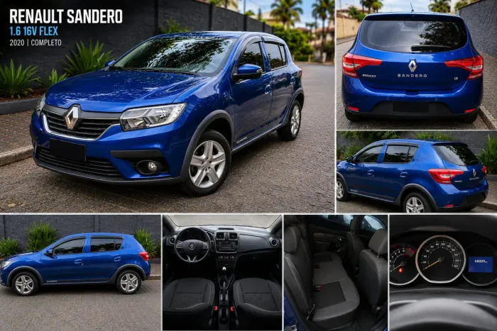 Renault Sandero Zen Flex 1.6 16V 5P Aut. 2020