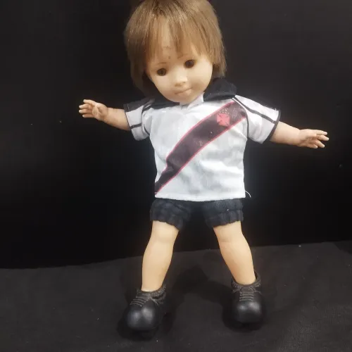 Boneco Vasco da Gama Antigo Anos 90 - Colecionável Baby Brink
