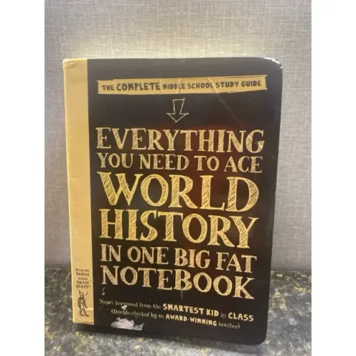Everything you need to age world history in one big fat notebook