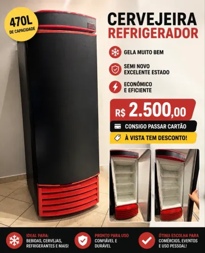 Cervejeira/Refrigerador/Freezer 