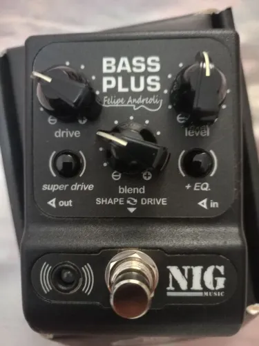 Pedal Nig Bass Plus - Signature Felipe Andreoli 