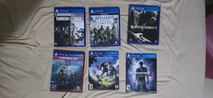 Jogos de PS4 (LER ANÚNCIO)
