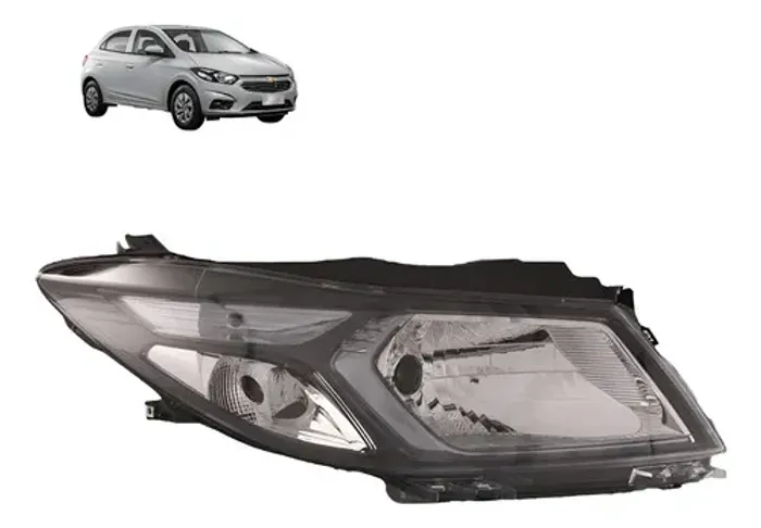 Farol Onix Lt 2018 2019 Sem Led Direito Original Direito/passageiro
