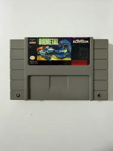 Cartucho BioMetal SNES (Super Nintendo) - Original Americano (Activision)