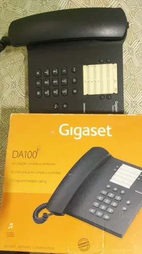 Telefone Fixo Novo de Fio Gigaset DA100 da Siemens