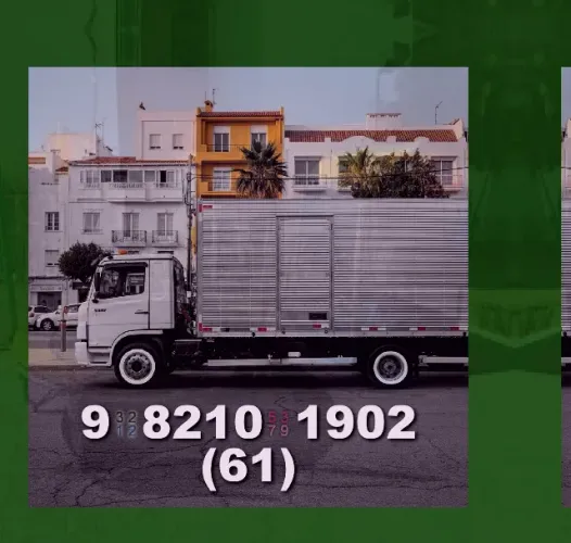 Frete! Transporte de mudança com segurança e eficiência! Solicite já!