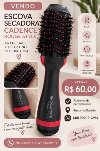Escova modeladora