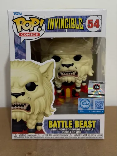 Funko Battle Beast Exclusivo Invincible Pré release