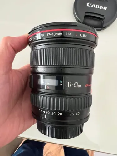 Lente 17-40 Canon