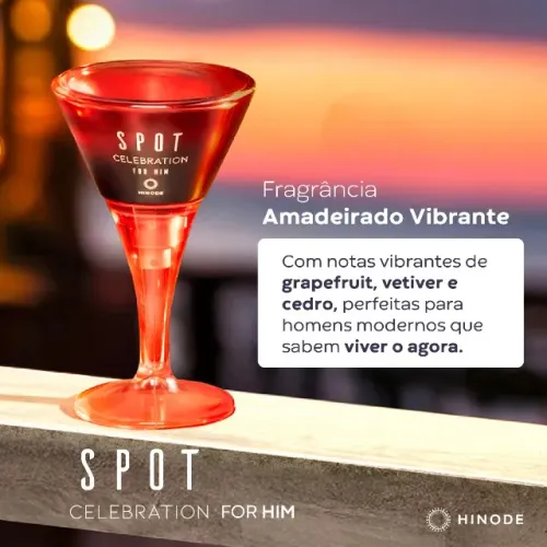 Spot Celebration For Him Deo Colônia 75ml | Hinode