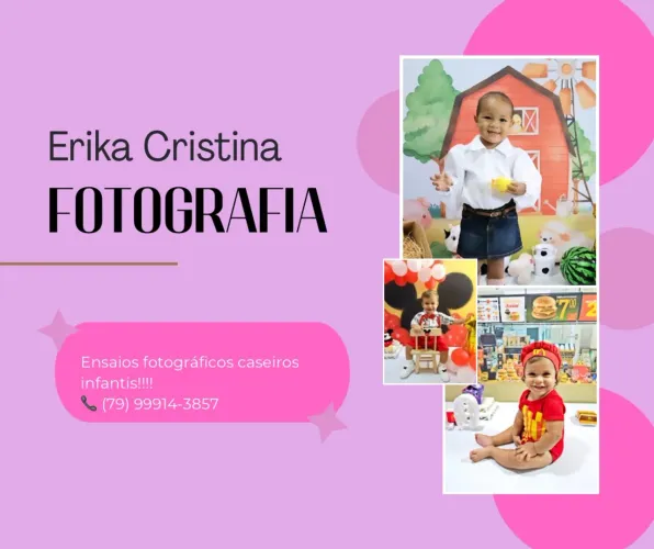 Ensaio fotográfico caseiro infantil