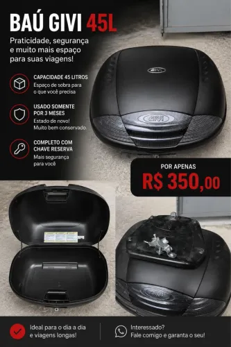 BAÚ GIVI 45L