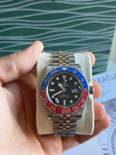 GMT MASTER II Pepsi relógio Super C 1:1