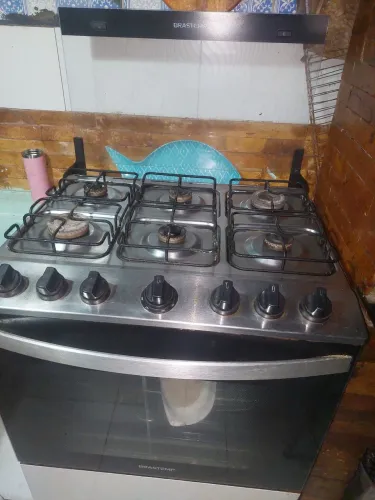 Fogão brastemp 6 bocas