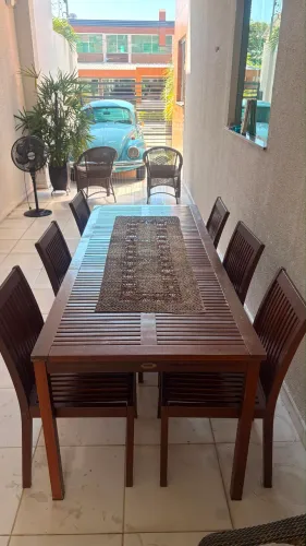 Mesa jatobá Tramontina