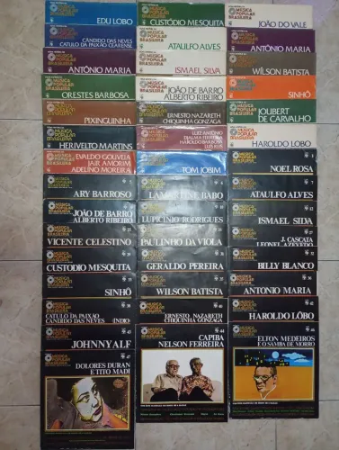 COLEÇÃO VINIL MÚSICA POPULAR BRASILEIRA