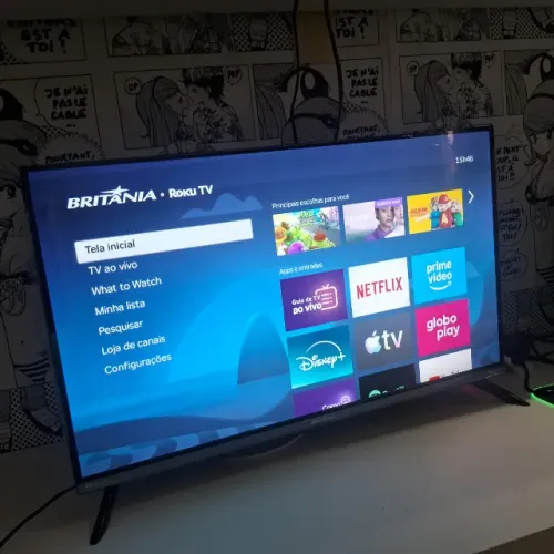 TV SMART 32' 1 MÊS DE USO! NOVA!