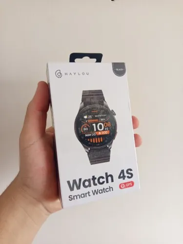 Haylou Watch 4S GPS Preto +120 Modos Esportivos ( Lacrado )