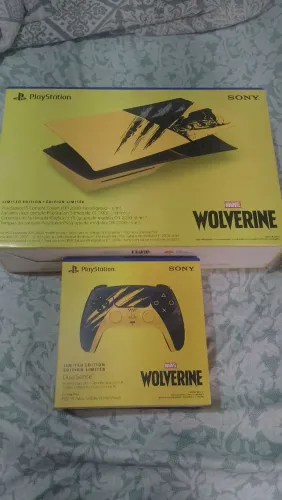 Faceplate + dualsense Wolverine para ps5