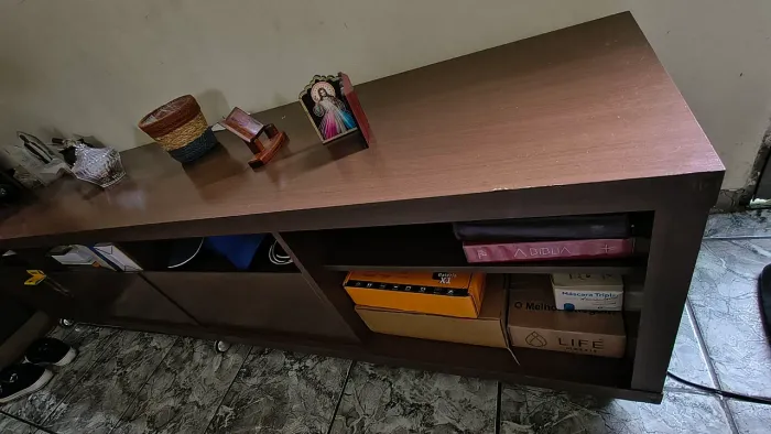RACK MADEIRA com Painel
