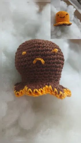 Amigurumi polvo das emoções