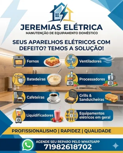 manutenção em equipamento domestiço