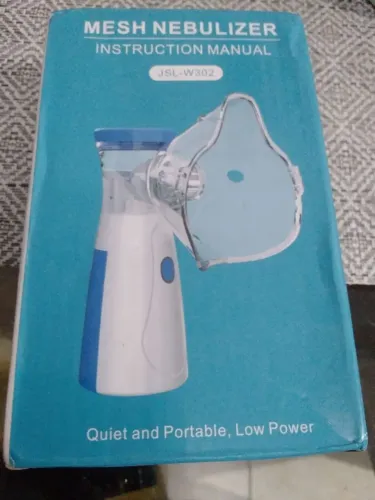 Nebulizador portátil, funciona a pilha ou carregando