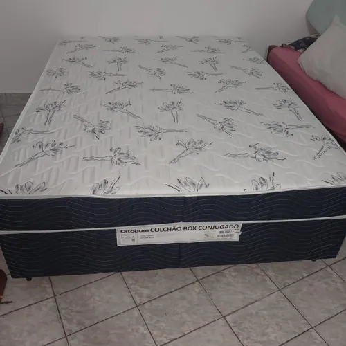 Cama box Queen size ORTOBOM