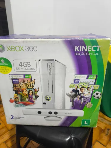 XBOX 360 ORIGINAL COM KINECT