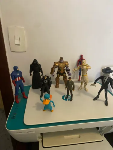 Coleção Bonecos Antigos - Star Wars, Disney, Marvel e etc
