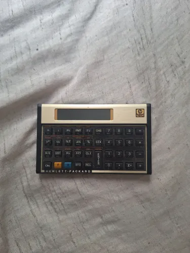 calculadora financeira 12c Gold HP