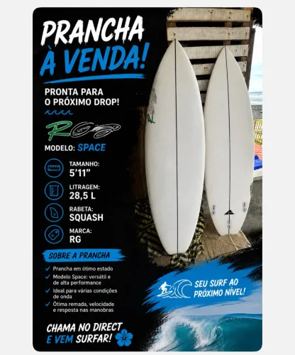 Pranchas de surf profissional 