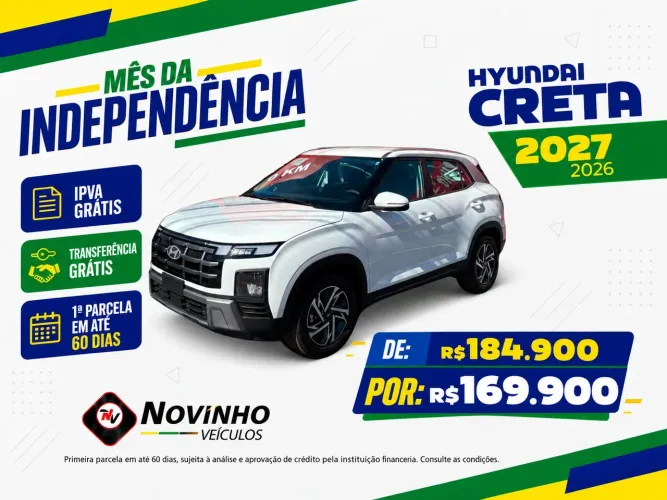 Hyundai Creta Limited 1.0 TB 12V Flex AUT 2027