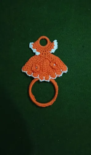Porta pano de prato em crochê 
