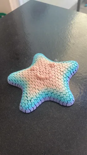 Estrela articulada 3D