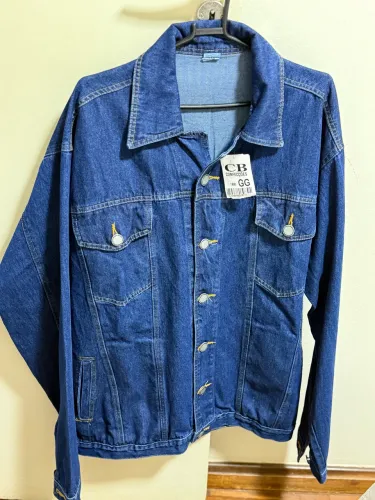 Jaqueta jeans (masculina) tamanho GG