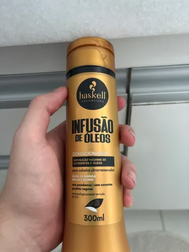 Condicionador Haskell - infusão de óleos
