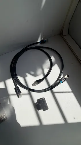 2 cabos Rj45 VENTION de 0.5 e 1m + Extensor Rj45 (NOVOS)