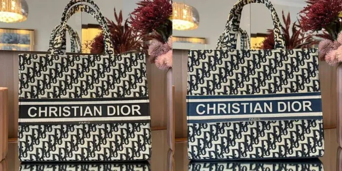 Bolsa Feminina Estilo Dior Book Tote Oblique