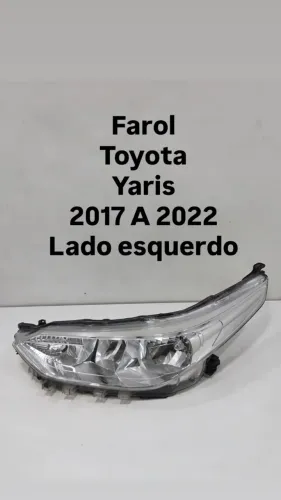 Farol Toyota Yaris 2017 2018 2019 2020 2021 2022 Lado Esquerdo
