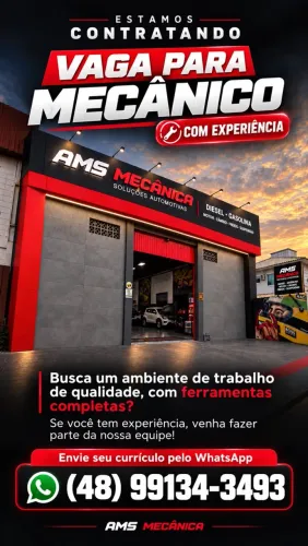 Vaga Mecanico com experiência 