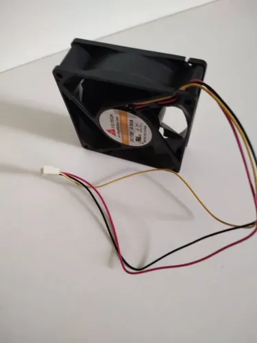Lote 10 Coolers Y.S. Tech 92mm - 12V 0.80A High Speed - 3 Pinos