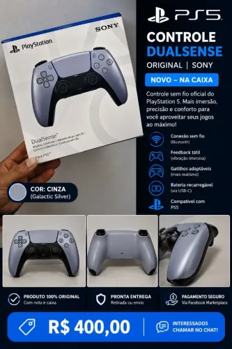 VENDO CONTROLE DE PS5