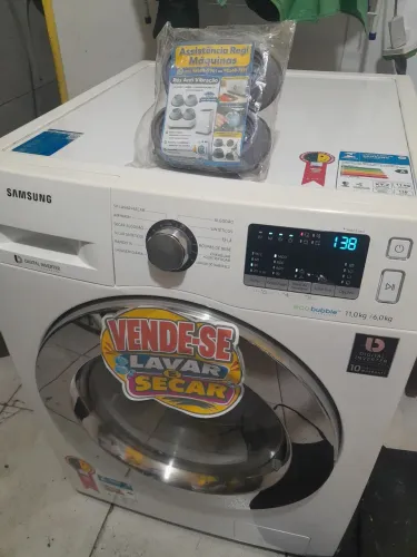 Lava e seca samsung 11kg digital inverter c/brinde c/garantia