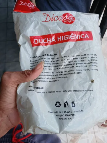 Ducha cromada