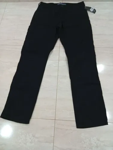 Calça Jeans Masculina Corte Reto 40 Preta - Nova