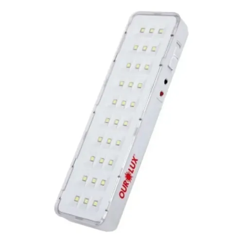 Luminária de Emergência Ourolux Superled 30 LEDs