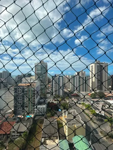 2 quarto com suíte, vista mar e lazer completo na Paria da Costa