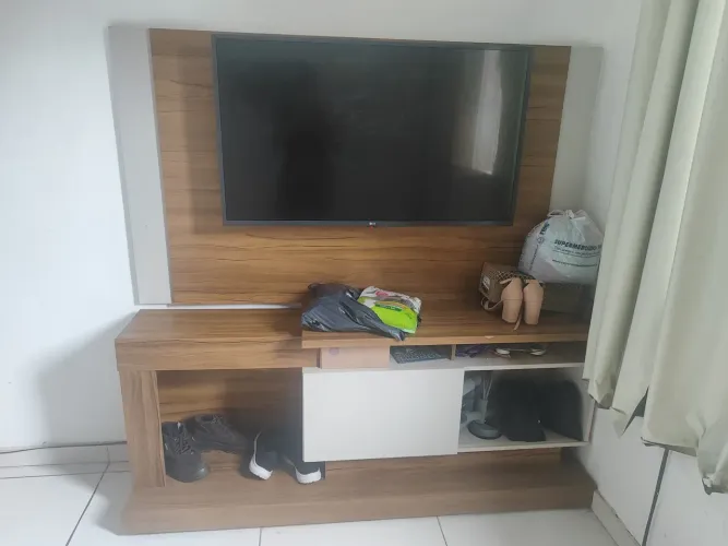 Rack com painel