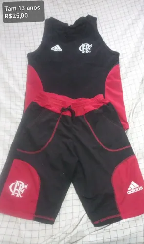 Conjunto de camisetas de short